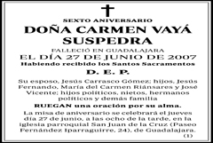 Carmen Vayá Suspedra